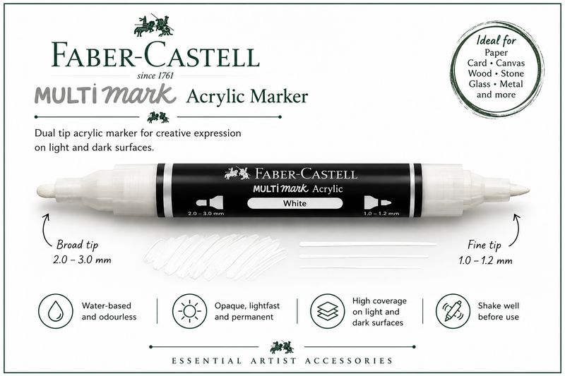 Faber Castell Multimark Acrylic Pen