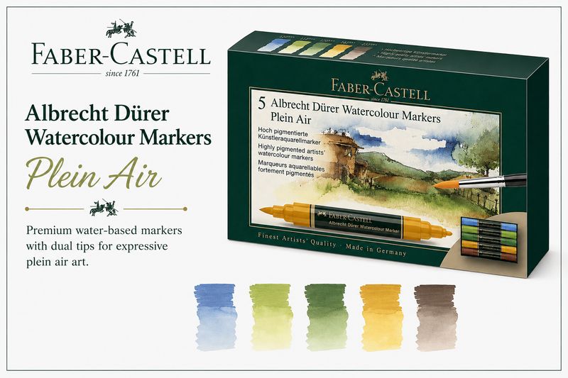 Faber-Castell Albrecht Dürer Watercolour Markers Plein Air Set