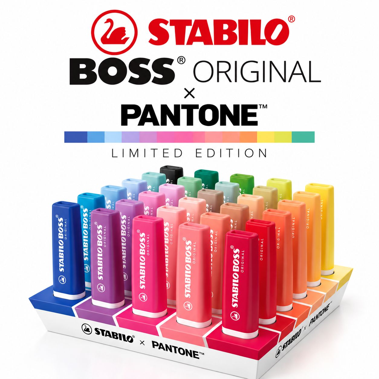 Stabilo Boss x Pantone