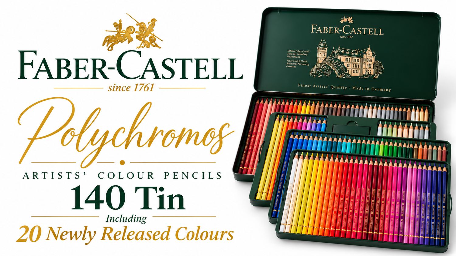 Faber-Castell Tin 140 Polychromos