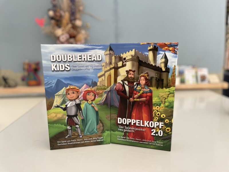 Bundle: DOUBLEHEAD KIDS (super deluxe edition) + DOPPELKOPF 2.0 (Profi-Edition)