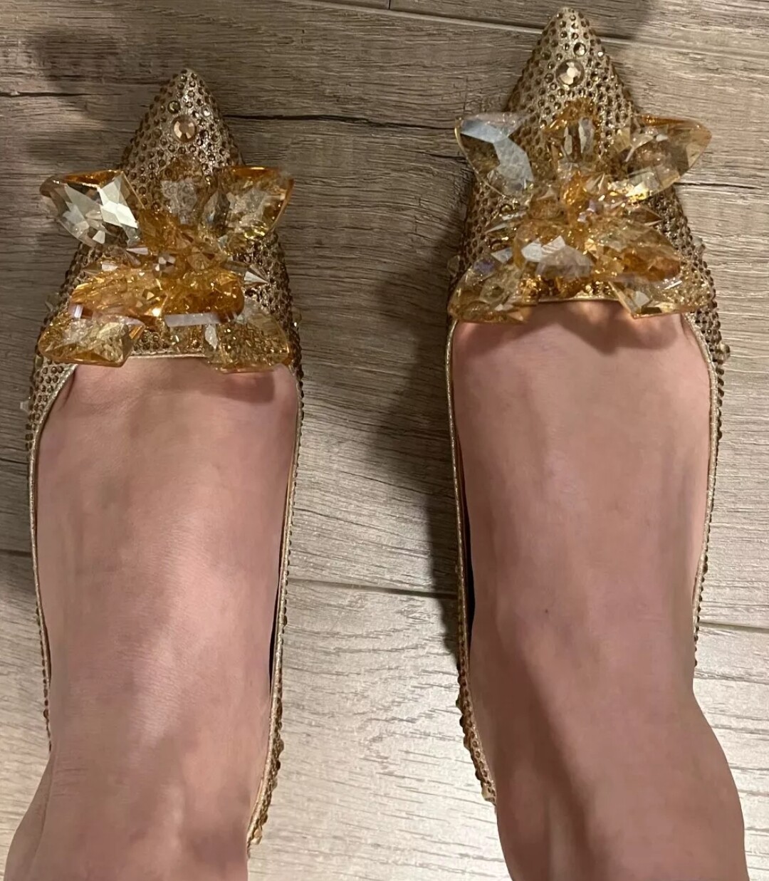 Swarovski Crystal Rhinestone Cinderella Bling Wedding Shoes