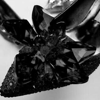 Swarovski Crystal Rhinestone Cinderella Bling Wedding Shoes