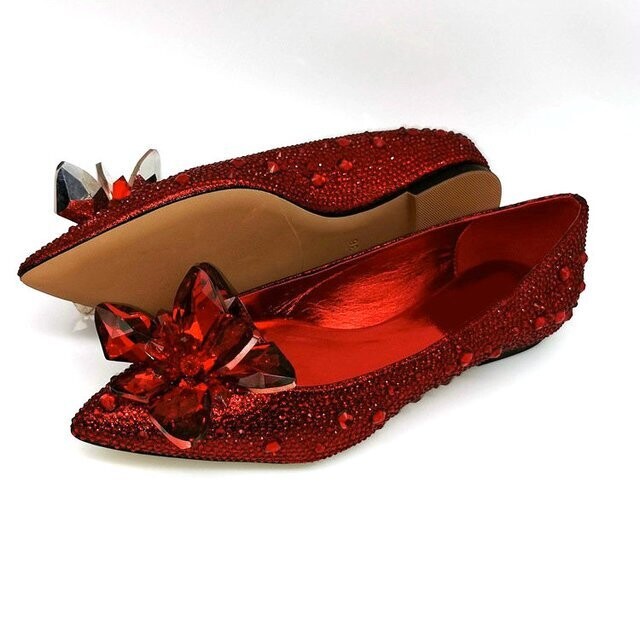 Swarovski Crystal Rhinestone Cinderella Bling Wedding Shoes