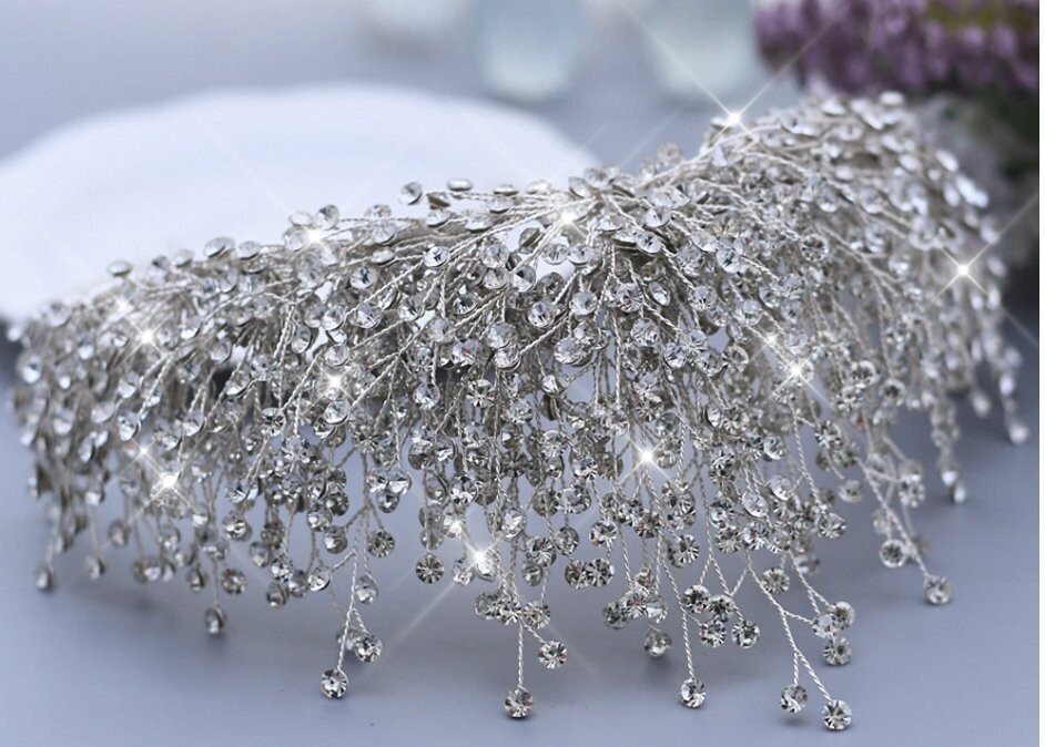 Swarovski Crystal Rhinestone Bling Tiara