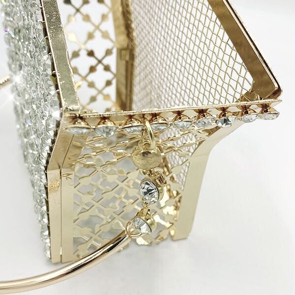 Swarovski Crystal Rhinestone Bling Star Purse