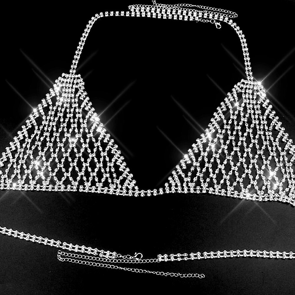 Swarovski Crystal Rhinestone Bling Bikini