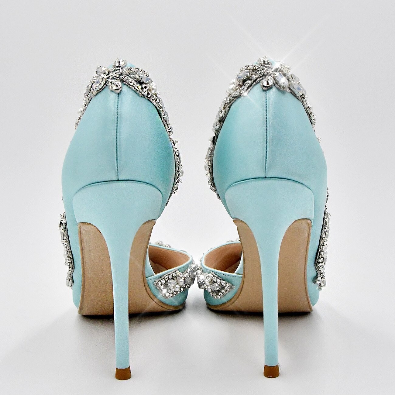 Swarovski Crystal Rhinestone Bling Tiffany Wedding Shoes