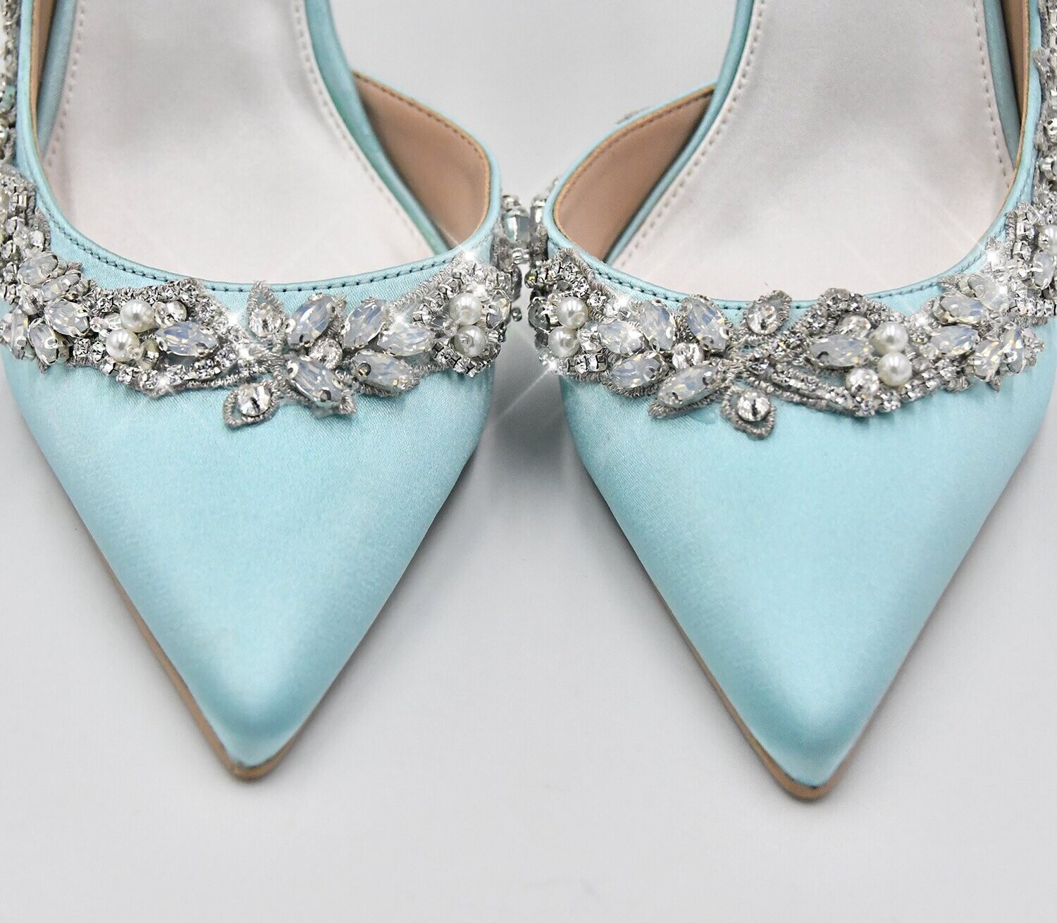 Swarovski Crystal Rhinestone Bling Tiffany Wedding Shoes