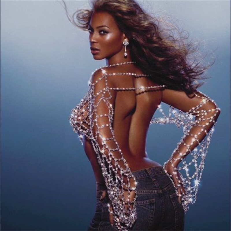Swarovski Crystal Rhinestone Bling Top