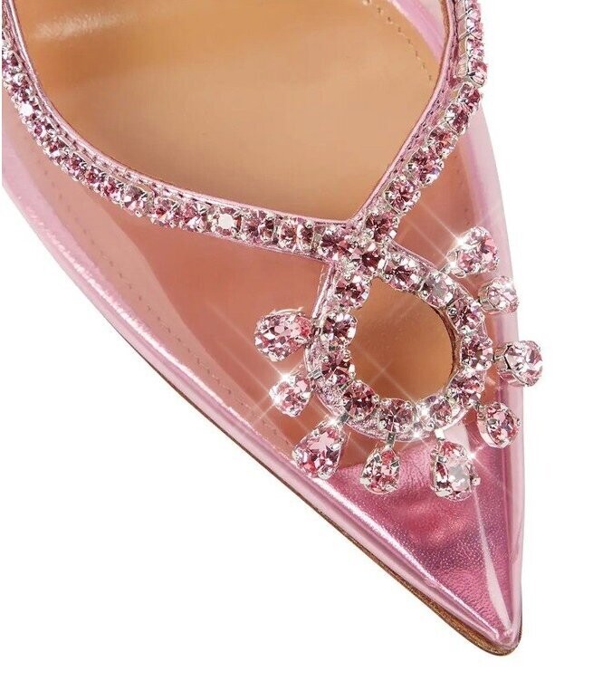 Swarovski Crystal Rhinestone Cinderella Bling Wedding Shoes