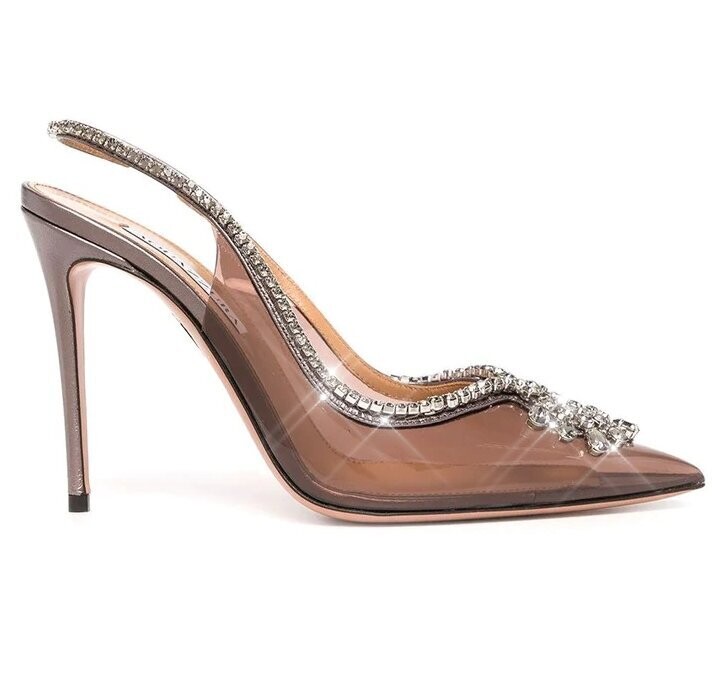 Swarovski Crystal Rhinestone Cinderella Bling Wedding Shoes