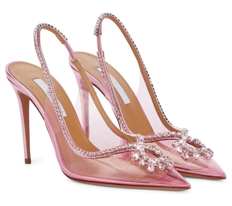 Swarovski Crystal Rhinestone Cinderella Bling Wedding Shoes