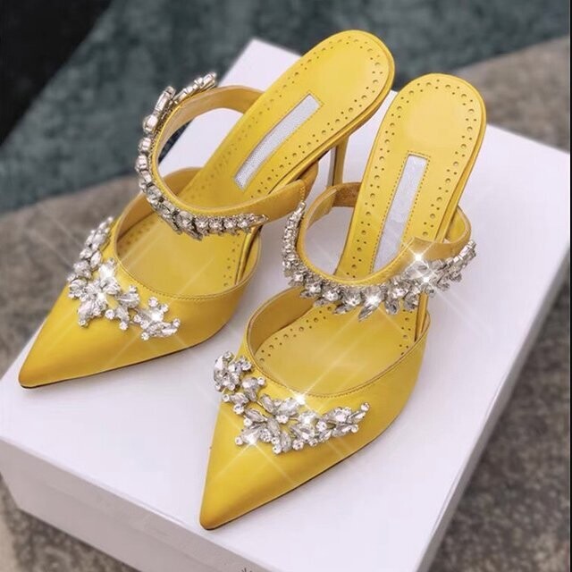Swarovski Crystal Rhinestone Cinderella Bling Wedding Shoes