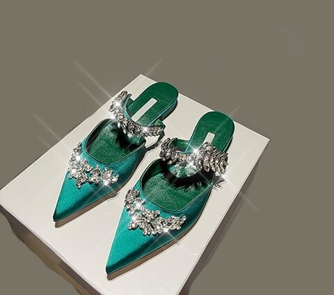 Swarovski Crystal Rhinestone Cinderella Bling Wedding Shoes