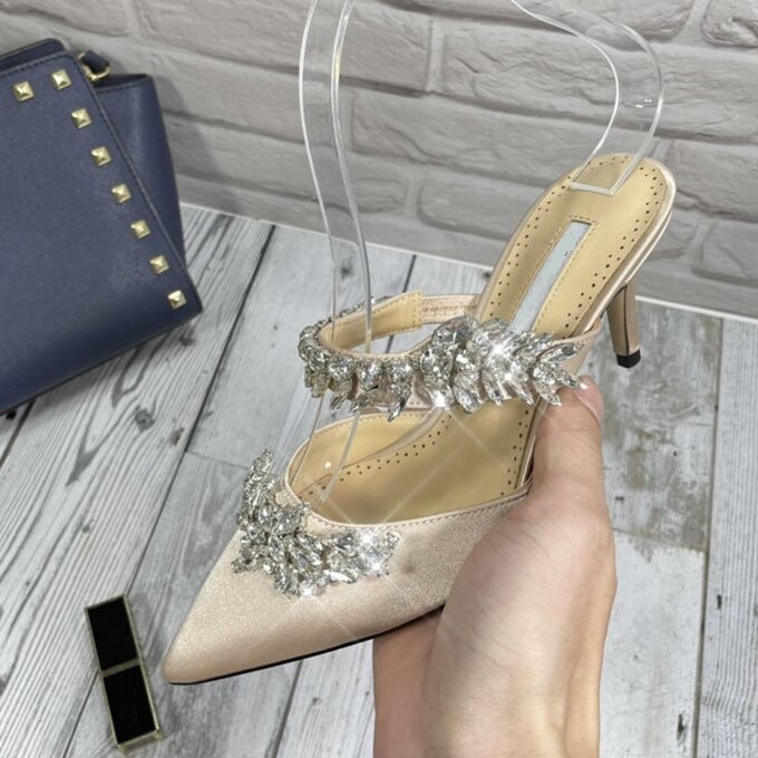 Swarovski Crystal Rhinestone Cinderella Bling Wedding Shoes