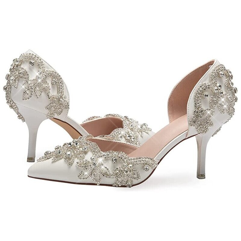 Swarovski Crystal Rhinestone Bling Wedding Shoes