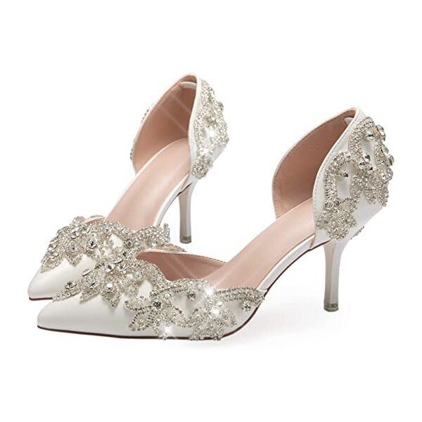 Swarovski Crystal Rhinestone Bling Wedding Shoes