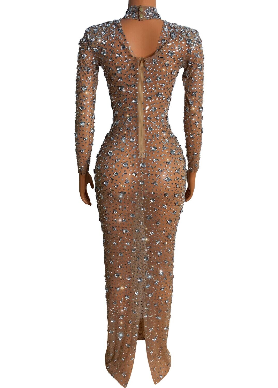 Swarovski Crystal Rhinestone Bling Gown