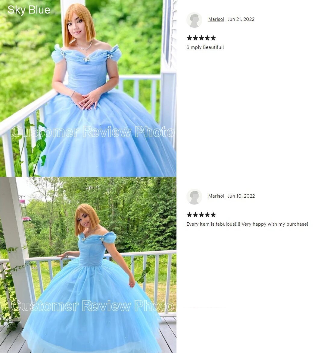 Cinderella Royal Blue Gown Bling Crystal Rhinestone Butterflies Quinceañera Prom Dress