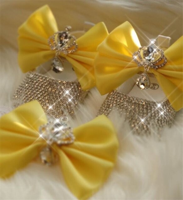 Swarovski Crystal Rhinestone Bling Baby Princess Shoes