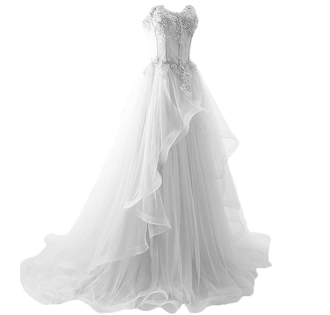 Cinderella Light Blue Prom Gown Bling Crystal Rhinestone Quinceañera Prom Dress