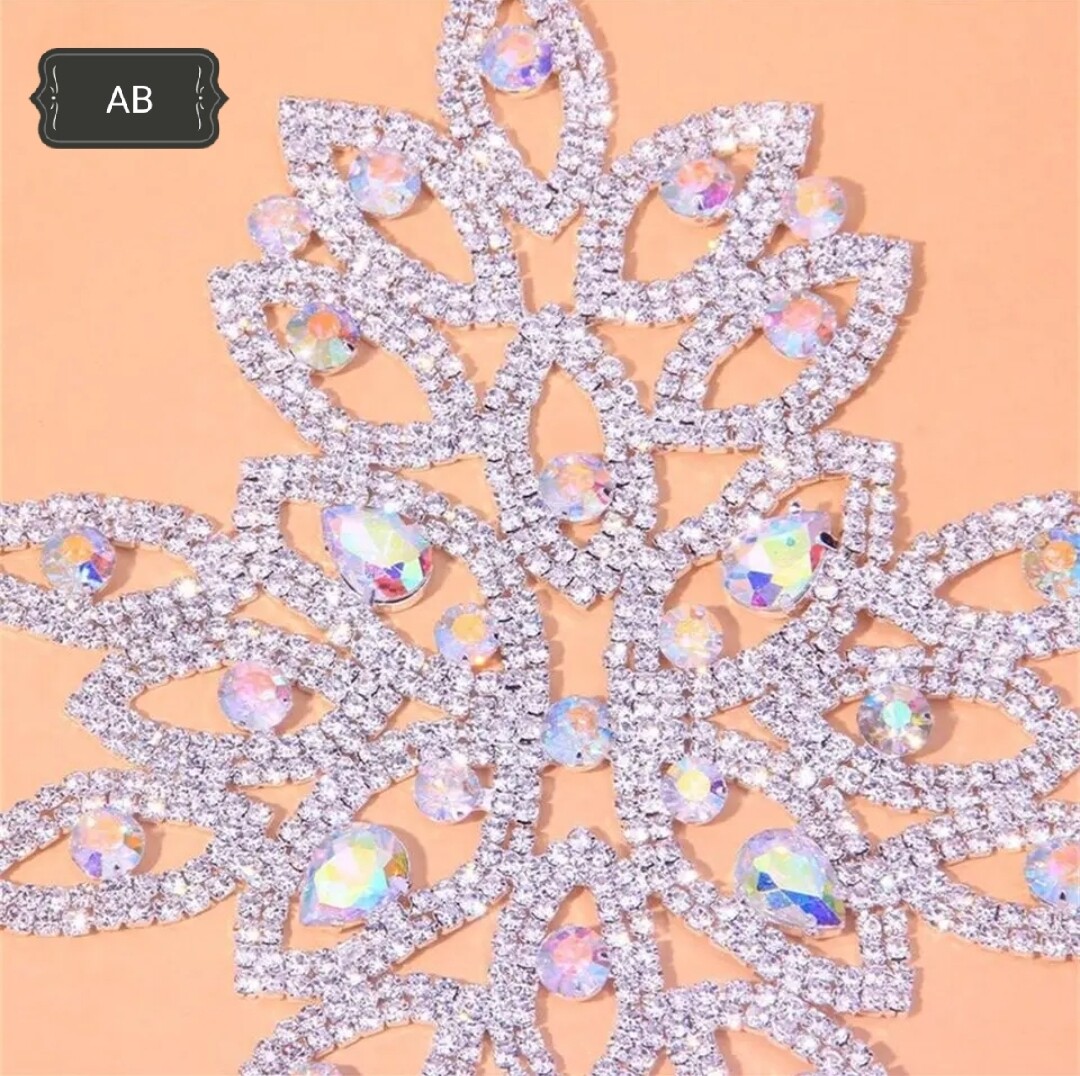 Swarovski Crystal Floral Rhinestone Bling Bikini