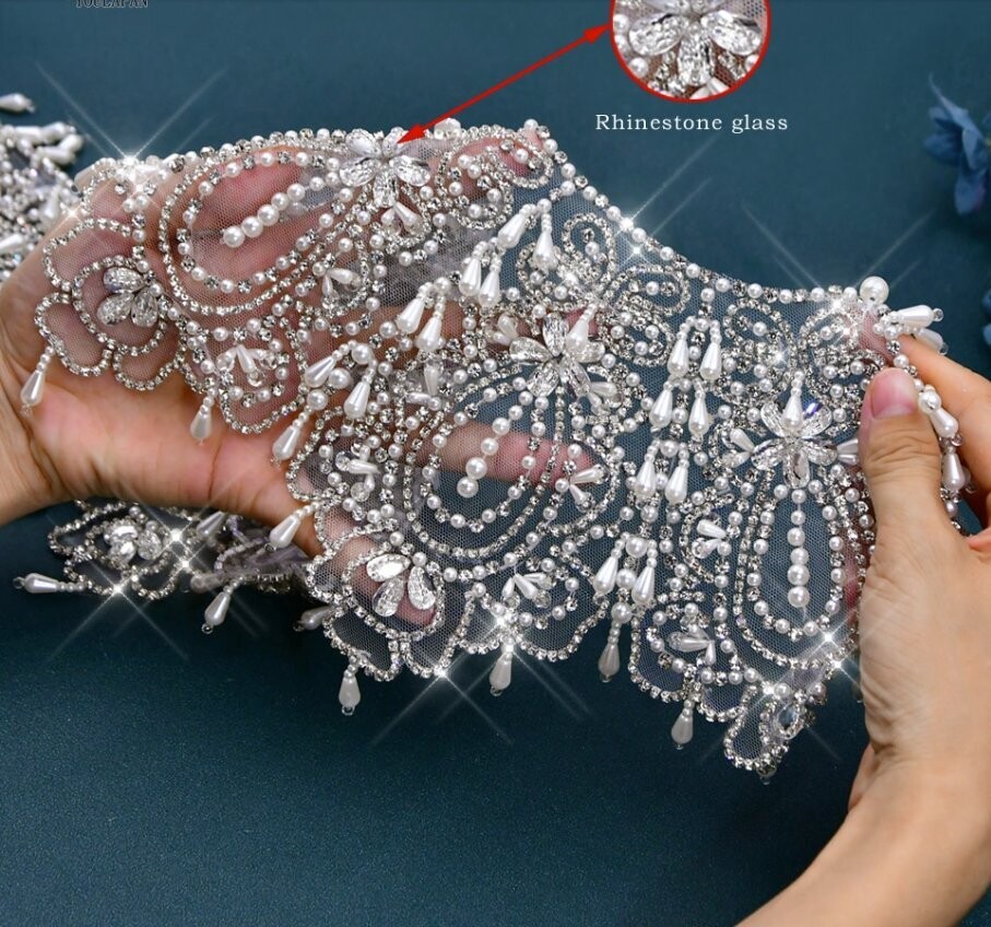 Swarovski Crystal Rhinestone Bling Shoulder Necklace Bolero
