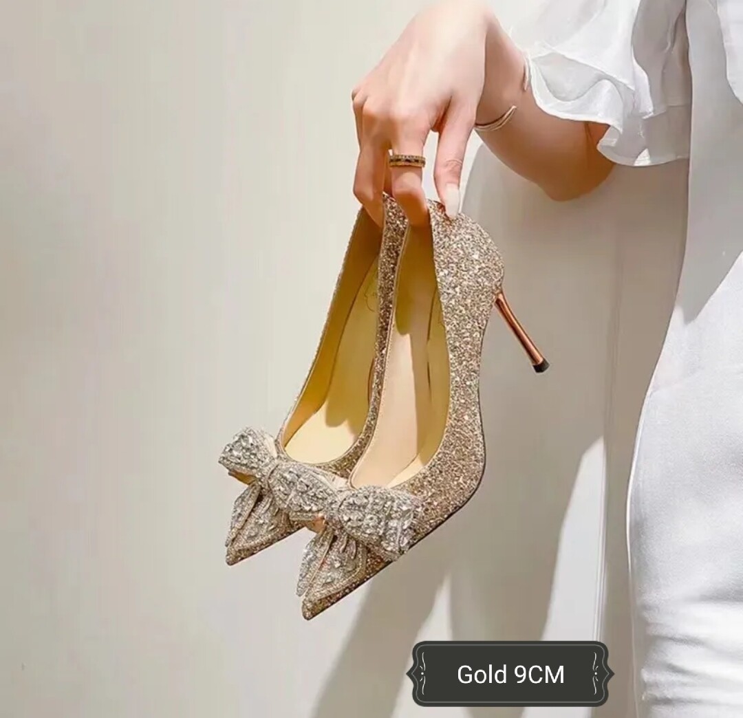 Swarovski Crystal Rhinestone Glitter Bling Wedding Shoes