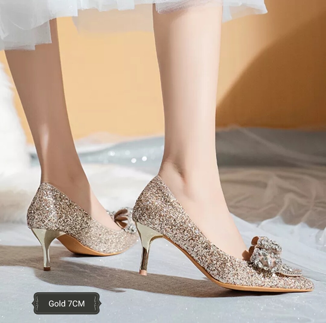 Swarovski Crystal Rhinestone Glitter Bling Wedding Shoes