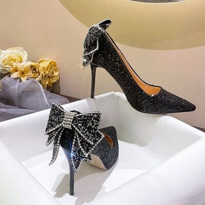 Swarovski Crystal Rhinestone Glitter Bling Wedding Shoes