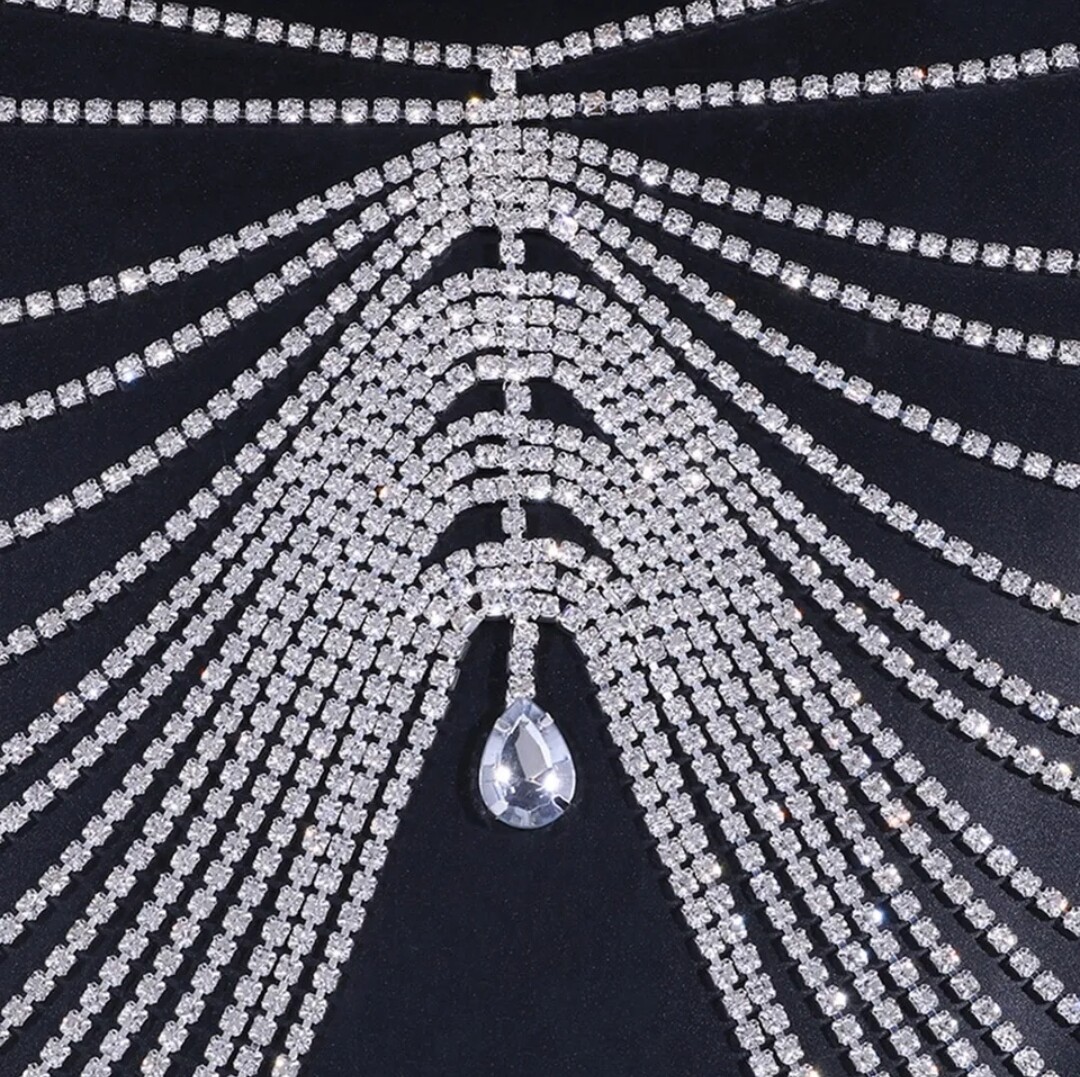 Swarovski Crystal Rhinestone Bling Skirt