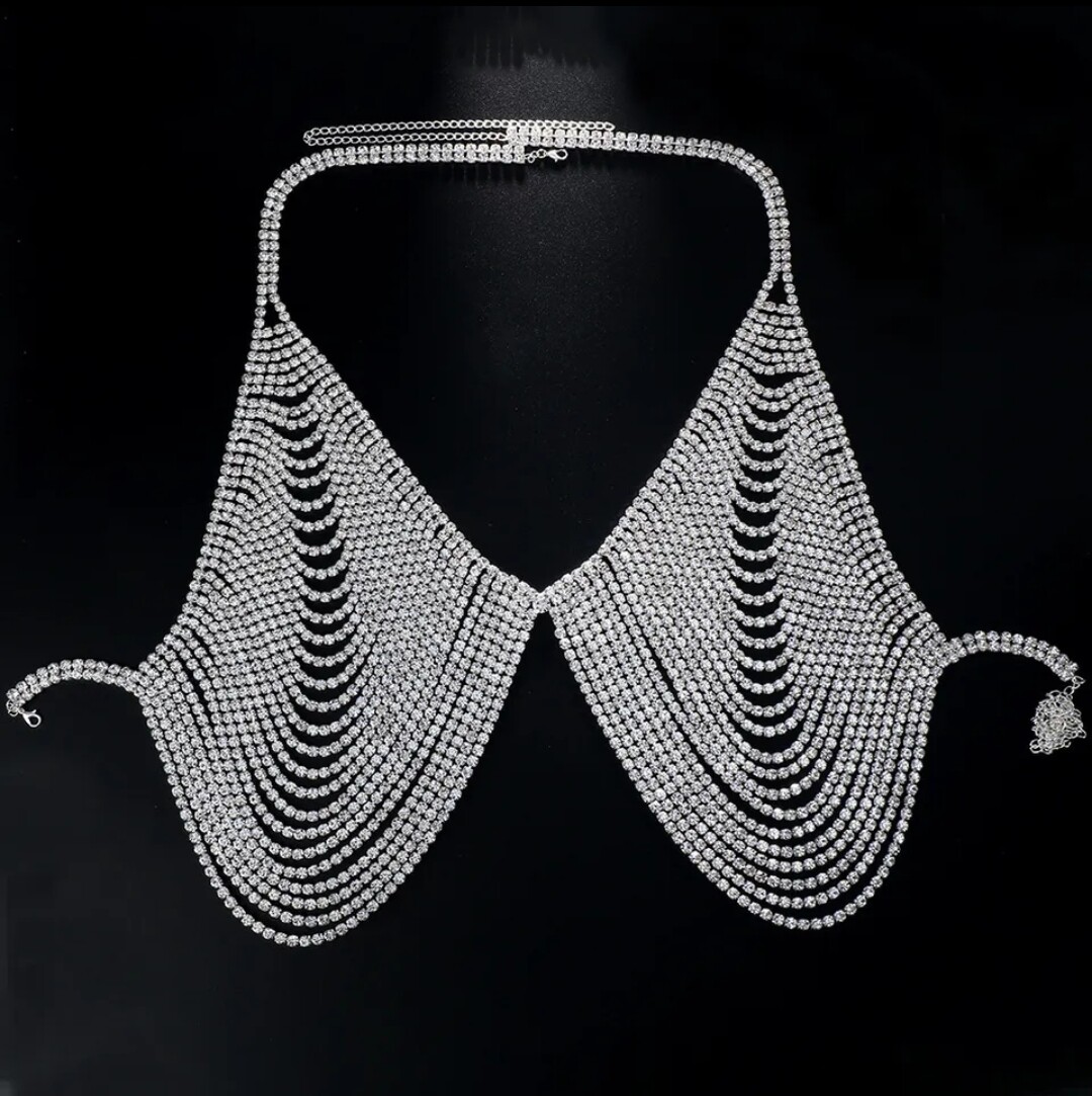Swarovski Crystal Rhinestone Bling Top