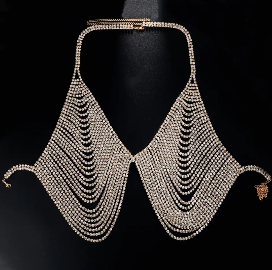 Swarovski Crystal Rhinestone Bling Top