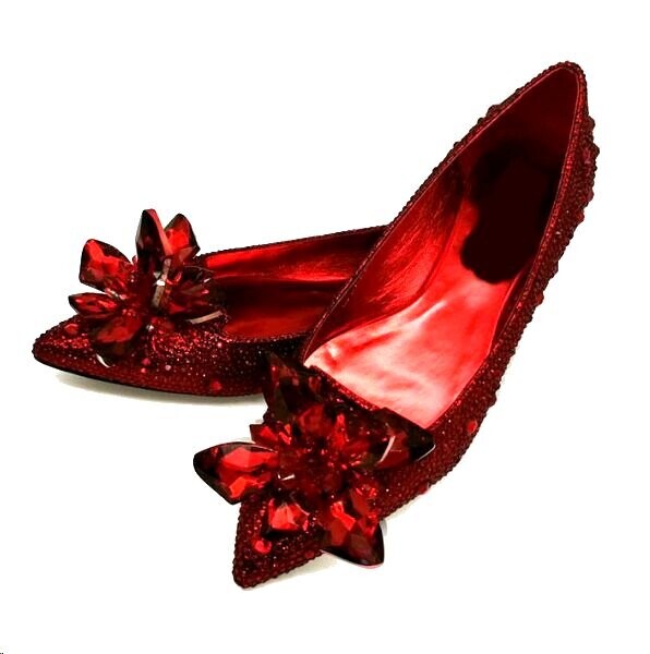 Swarovski Crystal Rhinestone Cinderella Bling Wedding Shoes