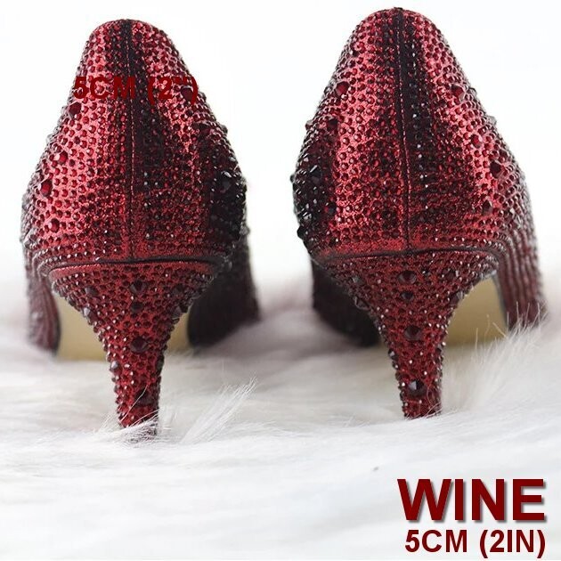 Swarovski Crystal Rhinestone Cinderella Bling Wedding Shoes