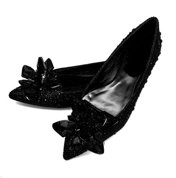 Swarovski Crystal Rhinestone Cinderella Bling Wedding Shoes