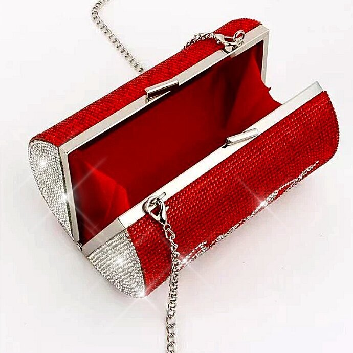 Swarovski Crystal Rhinestone Bling Coca Cola Purse Shoulder Bag