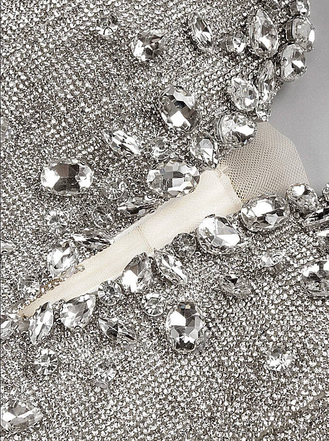 Swarovski Crystal Rhinestone Bling Dress: Helena