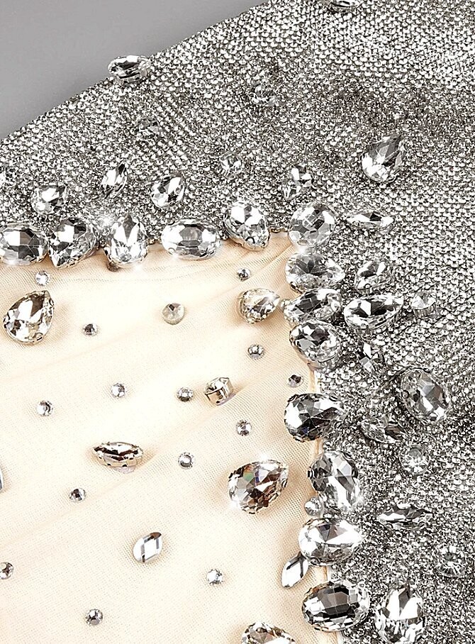 Swarovski Crystal Rhinestone Bling Dress: Helena