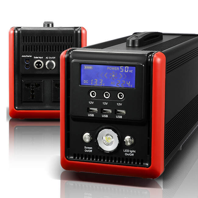1000Watt Pure Sine Wave  UPS power station Lifepo4 768WattHrs