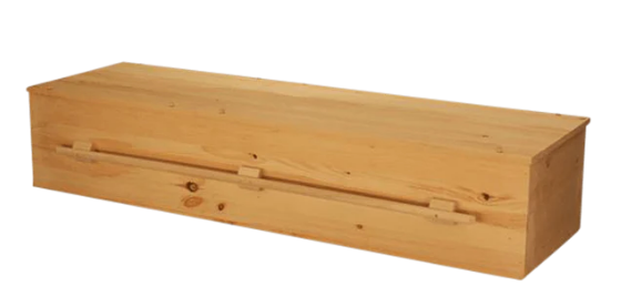 Pine Box 1 Wood Casket - Exquisite Caskets