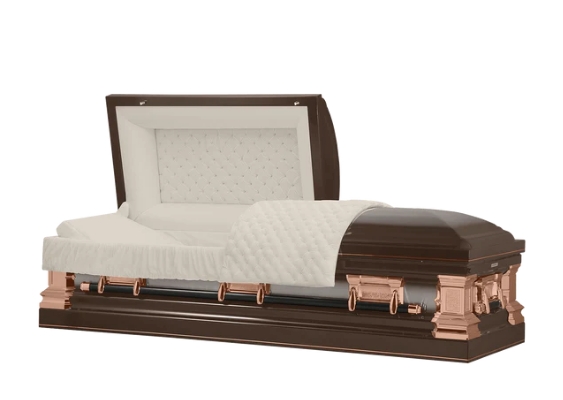 Exquisite Series Bronze Stainless Steel Casket - Exquisite Caskets