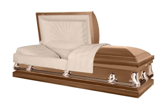 Delta Series Copper Steel Casket - Exquisite Caskets