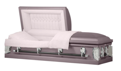 Dover Series Orchid Steel Casket - Exquisite Caskets