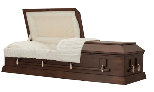 Poplar Satin Wood Casket - Exquisite Caskets