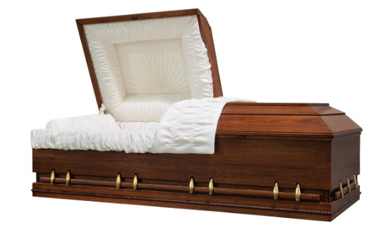 Oversized Poplar XL Casket - Exquisite Caskets