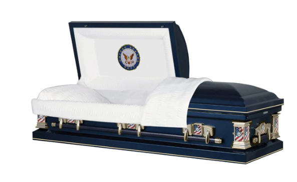 Veteran (NAVY) Military Casket - Exquisite Caskets