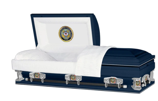 Oversized Veteran XL (COASTGAURD) Casket - Exquisite Caskets