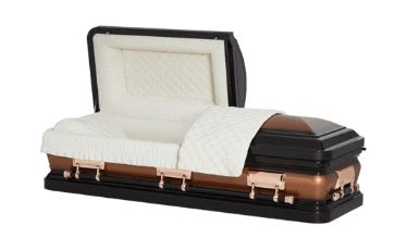 Kali Series Dark Bronze Steel Casket